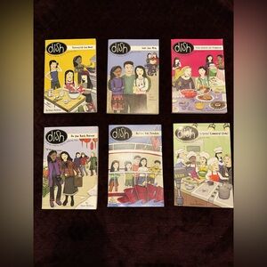 Dish Book Series by Diana Muldrow - Incomplete Set Of 6 - New Condition!!